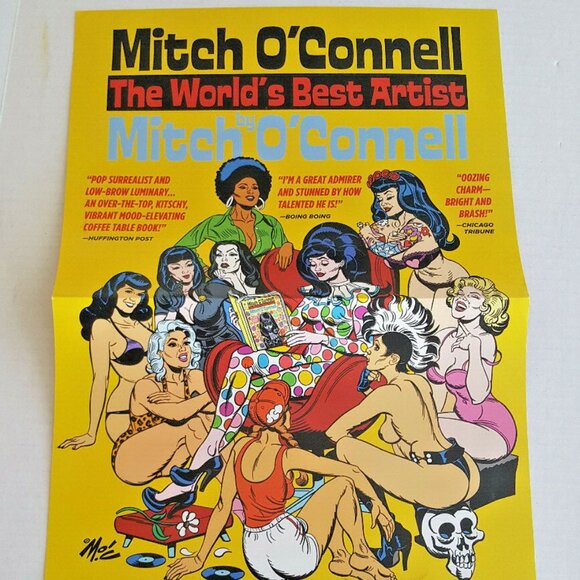 MITCH O'CONNELL POSTER Promo Rare 18